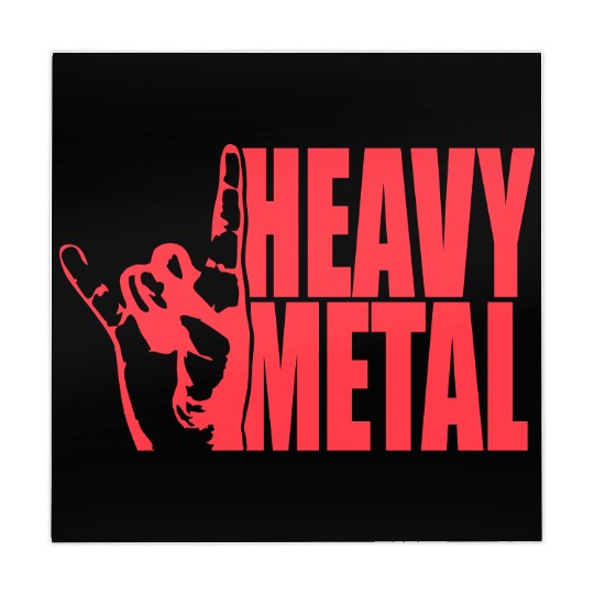 Heavy Metal Fun Hard Rock Music Horns Hand Gesture Mahjong Mats