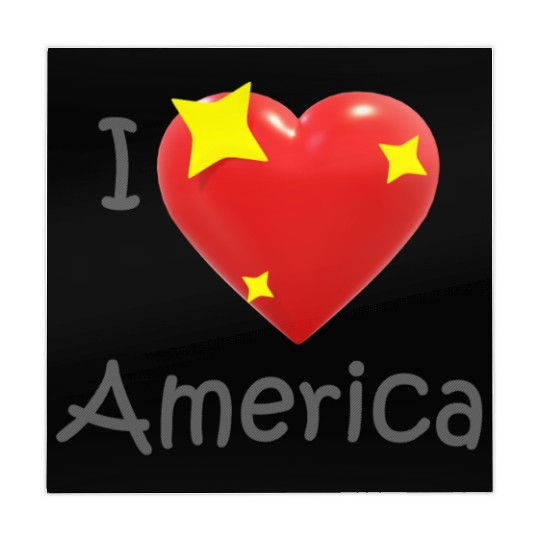 I Love America Mahjong Mats