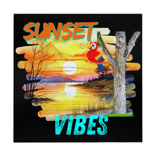 Sunset Vibes Mahjong Mats