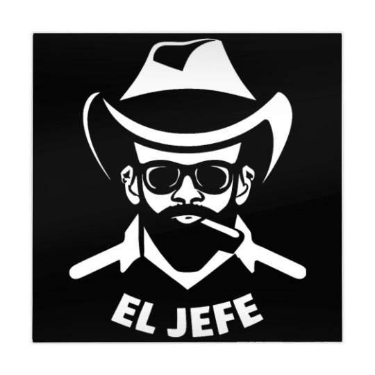 El Jefe (White Print) Mahjong Mats