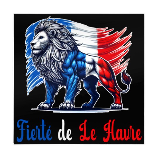 The pride of Le Havre flag design Mahjong Mats