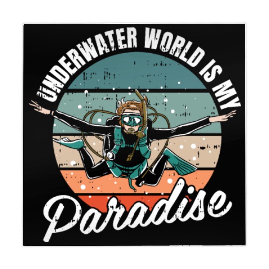 Underwater World Is My Paradise Mahjong Mats