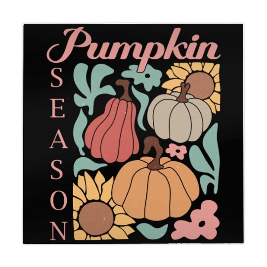 Boho Pumpkin season - Fall autumn vibes Mahjong Mats