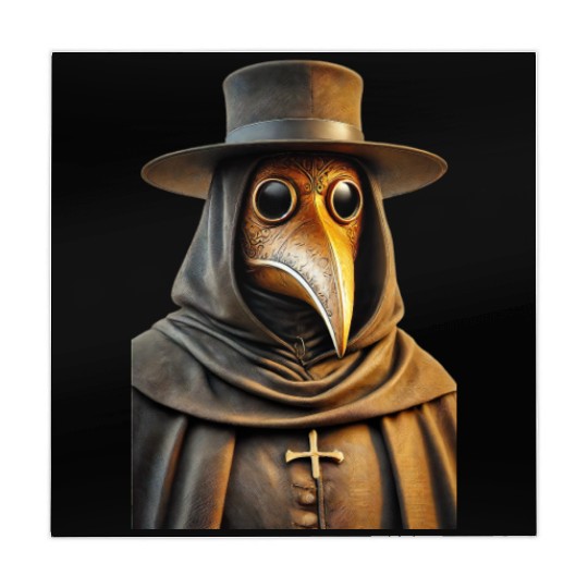 Golden Plague Doctor Mahjong Mats