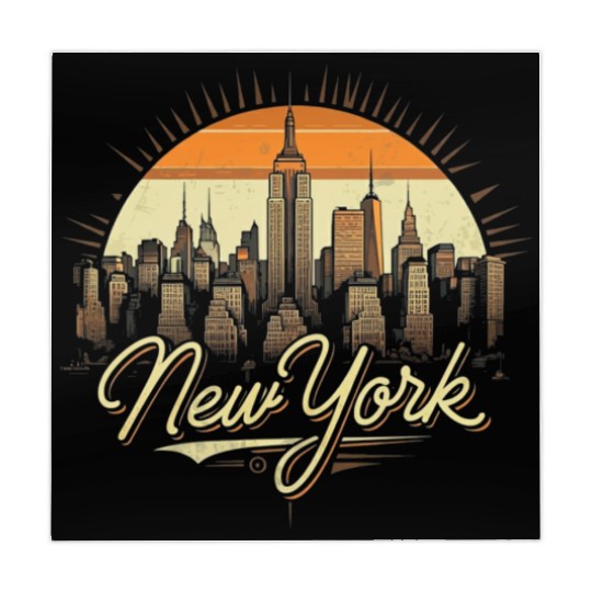 New York Skyline - Iconic Cityscape Beauty Mahjong Mats
