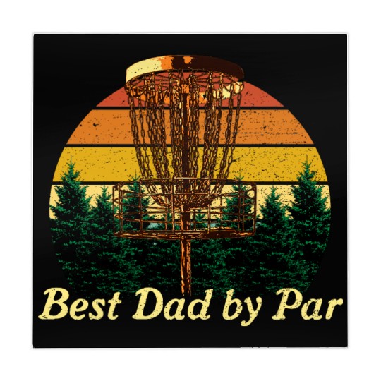 Best Dad by Par Disc Golf Fathers Day Golfer Paren Mahjong Mats