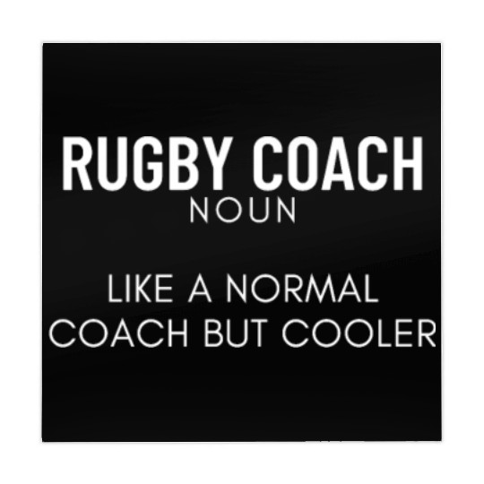 Rugby Coach Definition Funny Rugby Mahjong Mats