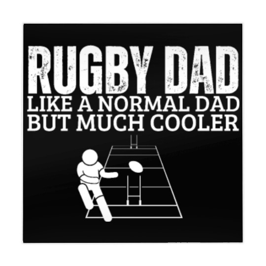 Rugby Dad Father Quote Funny Rugby Player Mahjong Mats