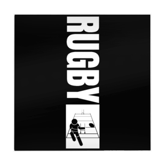 Rugby Coach Vintage Distressed Rugby Mahjong Mats