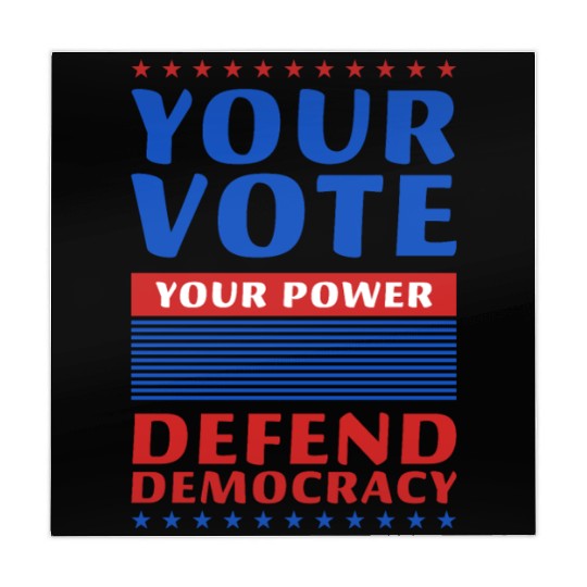 Your Vote, Your Power - Defend Democracy -Election Mahjong Mats