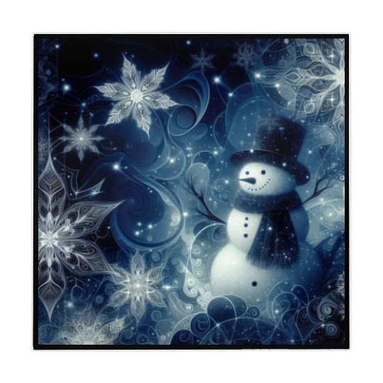 vintage snowman christmas holiday Mahjong Mats