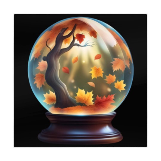 Autumn crystal ball. Mahjong Mats