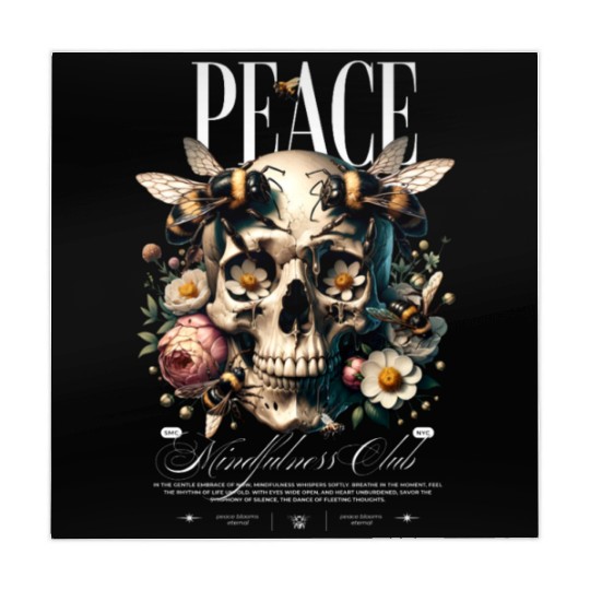 Rest In Peace skull Mahjong Mats