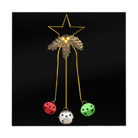 Jingle Bells Star Wreath Mahjong Mats