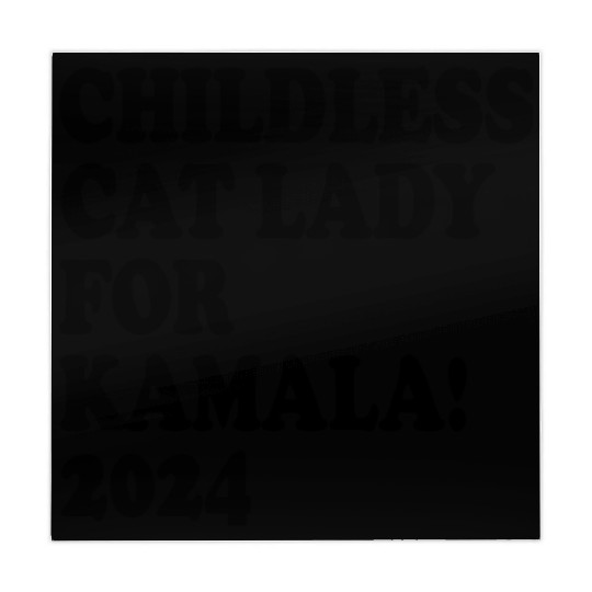 Childless Cat Lady For Kamala 2024 Mahjong Mats