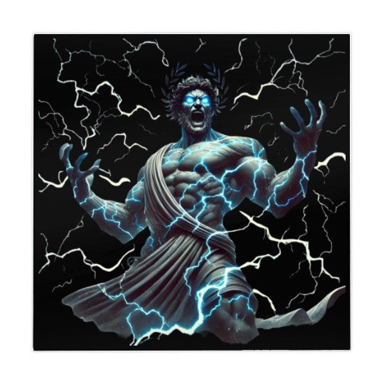 Ancient Greek gods & lightning Mahjong Mats