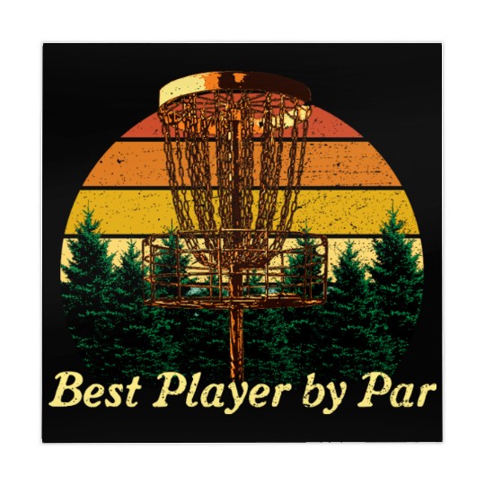 Best Player by Par Funny Disc Golf Humor Golfer Sp Mahjong Mats