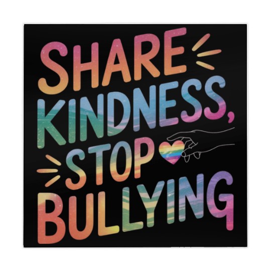 Stand Up Against Bullies: Share Kindness Mahjong Mats