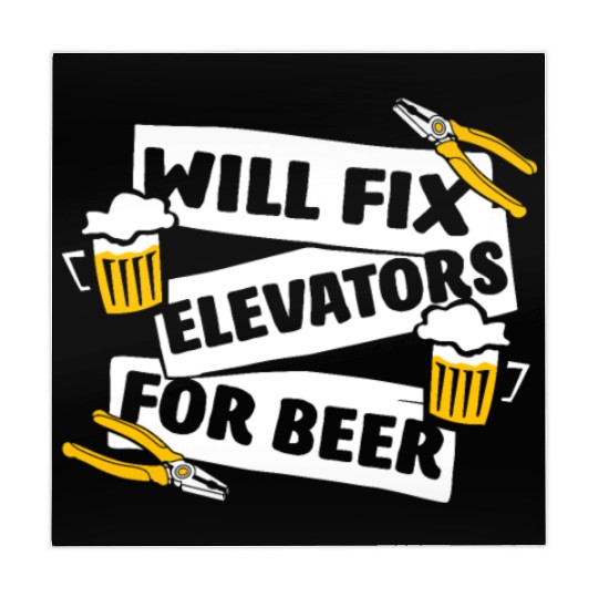 Will Fix Elevators For Beer Inspector Elevator Mahjong Mats