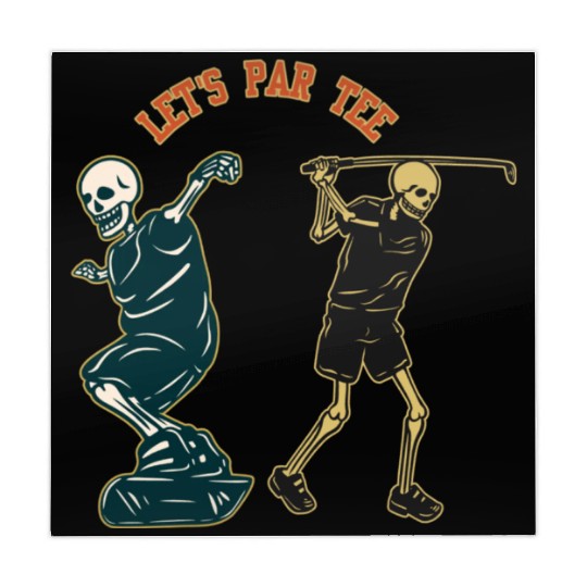 Mahjong Mats Softstyle unisexe patineur squelette