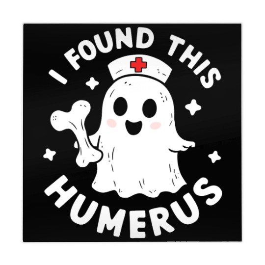 I Found This Humerus Funny Halloween For Nurses Mahjong Mats