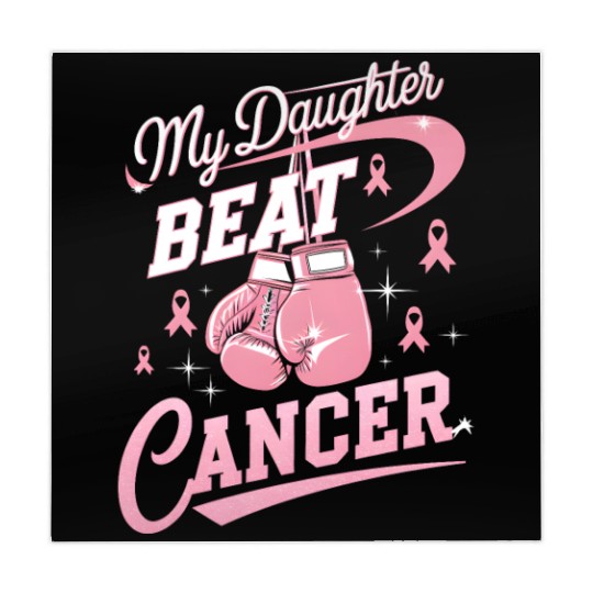 My Daughter Beat Cancer Breast Cancer Awareness Mahjong Mats