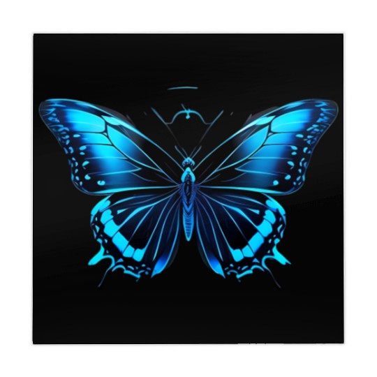 Celestial Blue Butterfly Mahjong Mats