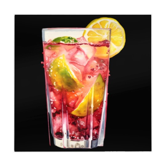 Citrus Berry Cocktail Mahjong Mats