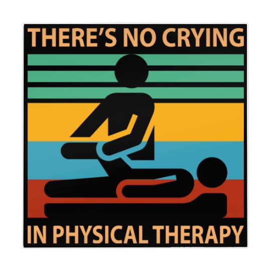 There s No Crying In Physical Therapy Funny Mahjong Mats