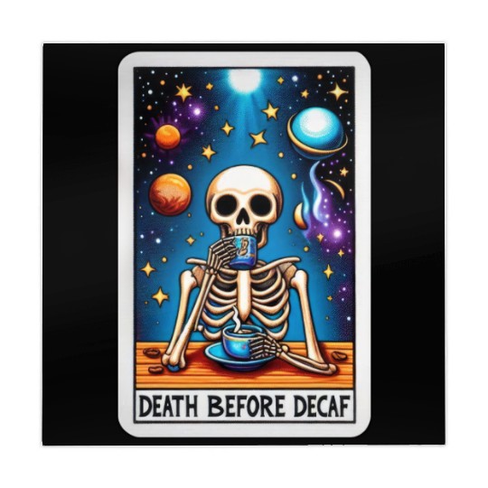 Tarot Card Collection - Death Before Decaf Mahjong Mats