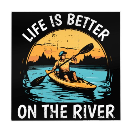 Life is Better on the River Mahjong Mats