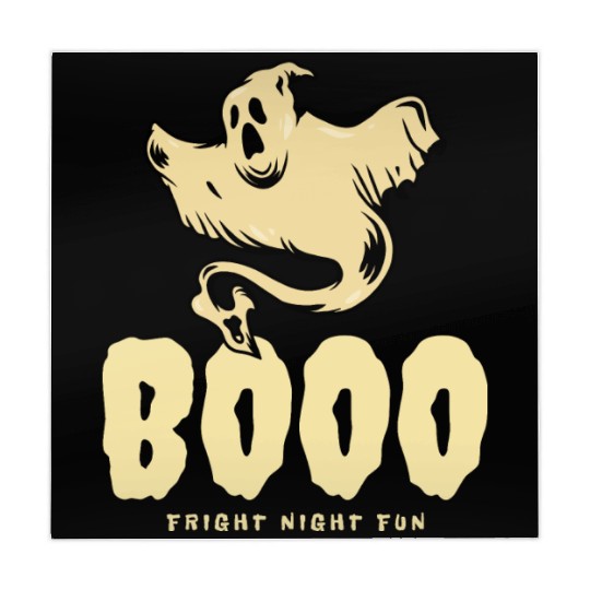 BOOO Fright Night Fun Ghost Halloween Mahjong Mats