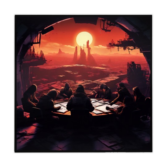 A Group of Rebels Mahjong Mats