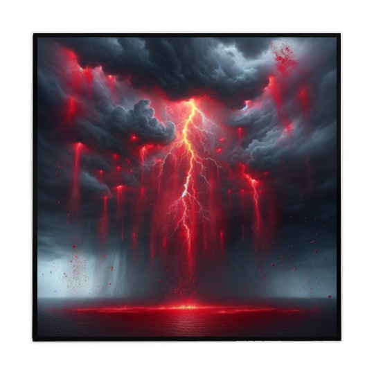 Grey Stormy Evening Mahjong Mats