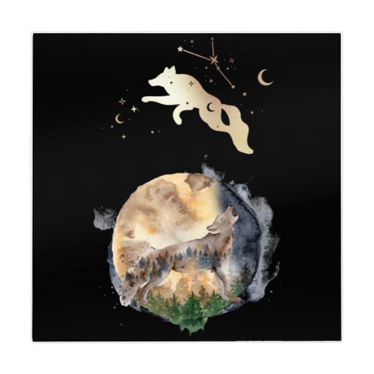 Wolf Moon Magic Mahjong Mats