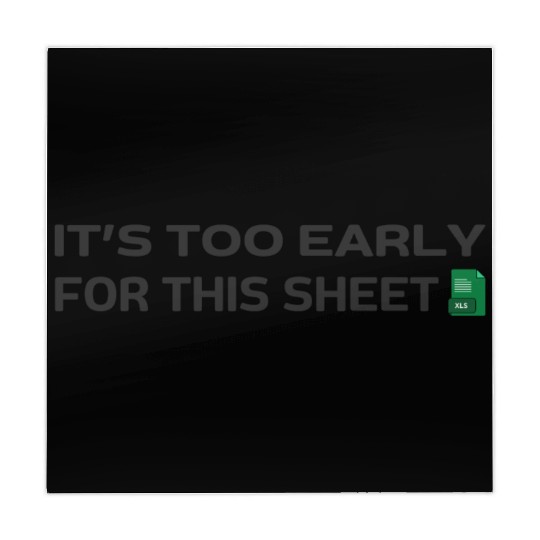 It's too early for this Sheet - Excel Mahjong Mats