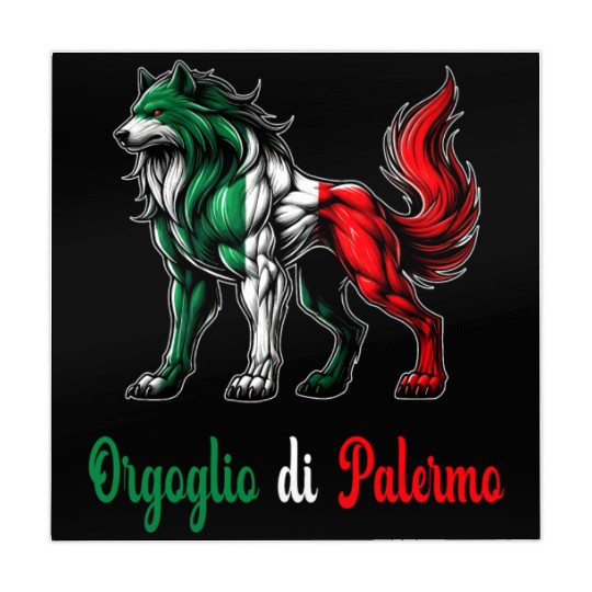 The pride of Palermo Italy flag Mahjong Mats