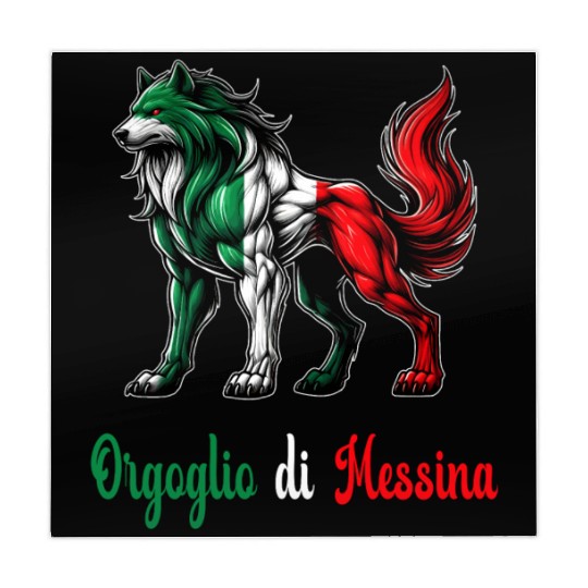 The pride of Messina Italy flag Mahjong Mats