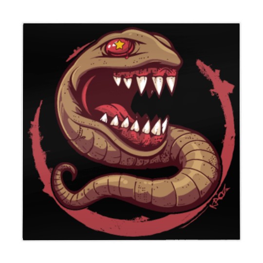 The Communist Worm: Comrade of Horror Mahjong Mats