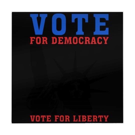 Vote for Democracy, Vote for Liberty US Election Mahjong Mats