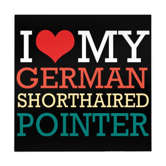 GSP Owner I Love My German Shorthaired Pointer Mahjong Mats