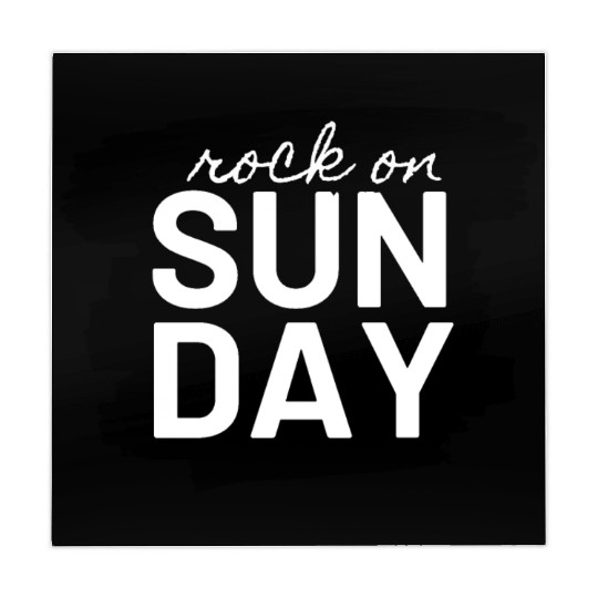 Rock on Sunday Mahjong Mats