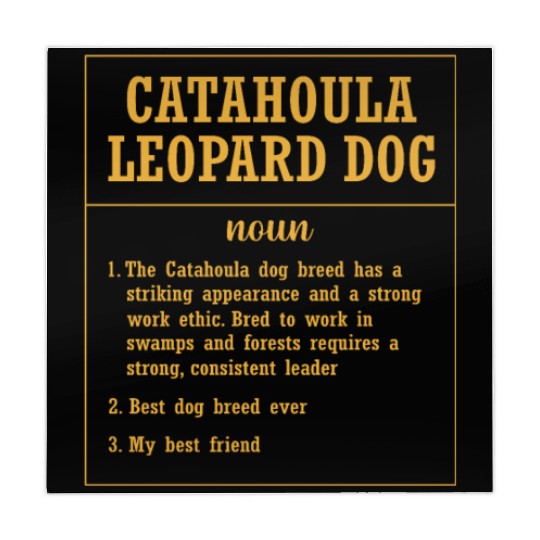 Dog Definition Dog Breed Catahoula Leopard Dog Mahjong Mats