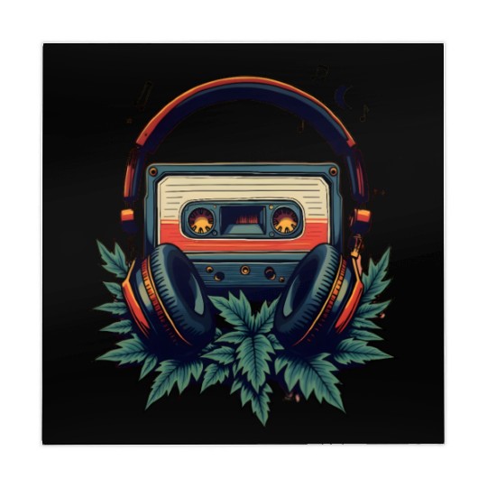 Retro Beats: Old School Cassette Mahjong Mats"