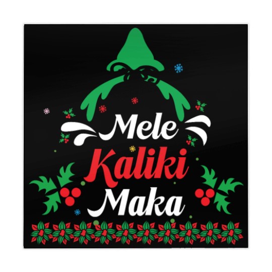 Mele Kalikimaka Mahjong Mats For Women Hawaiian Hawaii Chri
