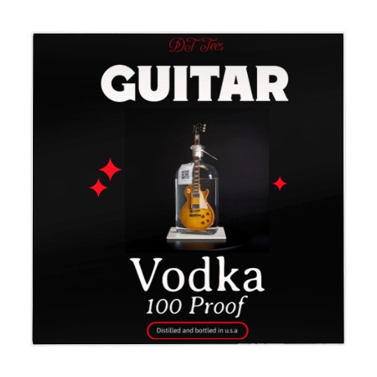 Guitar Vodka Mahjong Mats