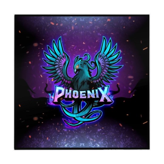 Phoenix Blue 1 Mahjong Mats