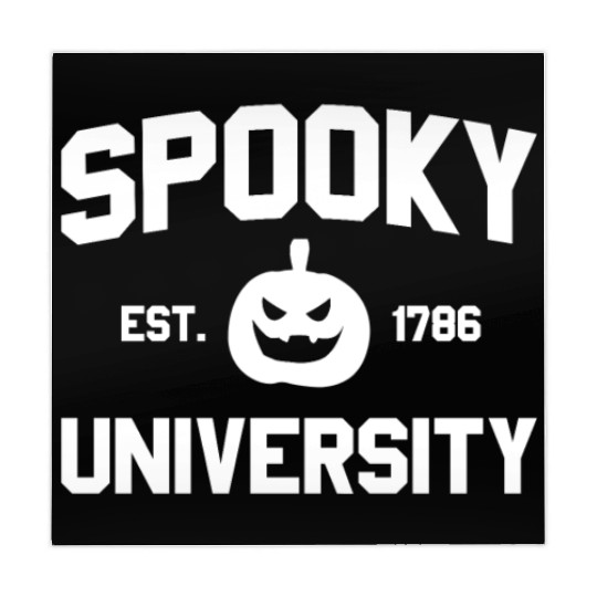 Spooky University Established 1786 Pumpkin Uspooky Mahjong Mats