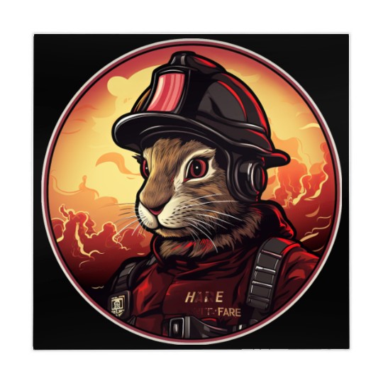 Rabbit Firefighter Mahjong Mats