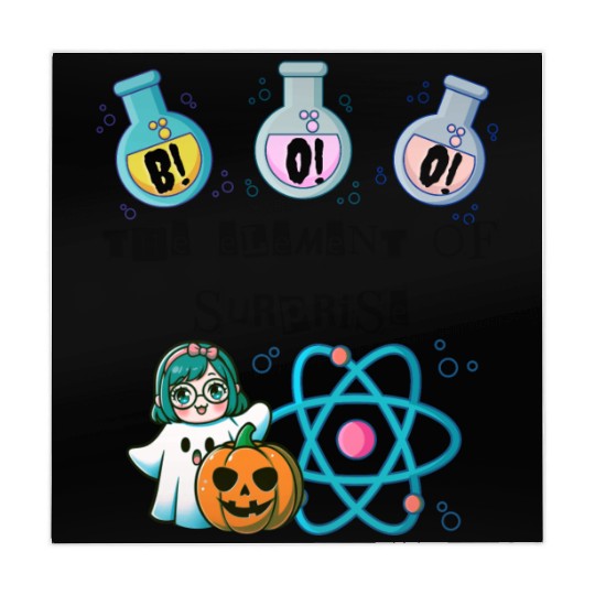 Chemistry Boo The Element Of Surprise Chemist Hall Mahjong Mats